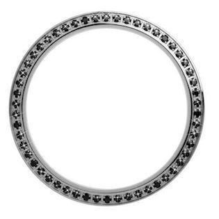 Christina Design London Collect Top Ring med 54 sorte safirer